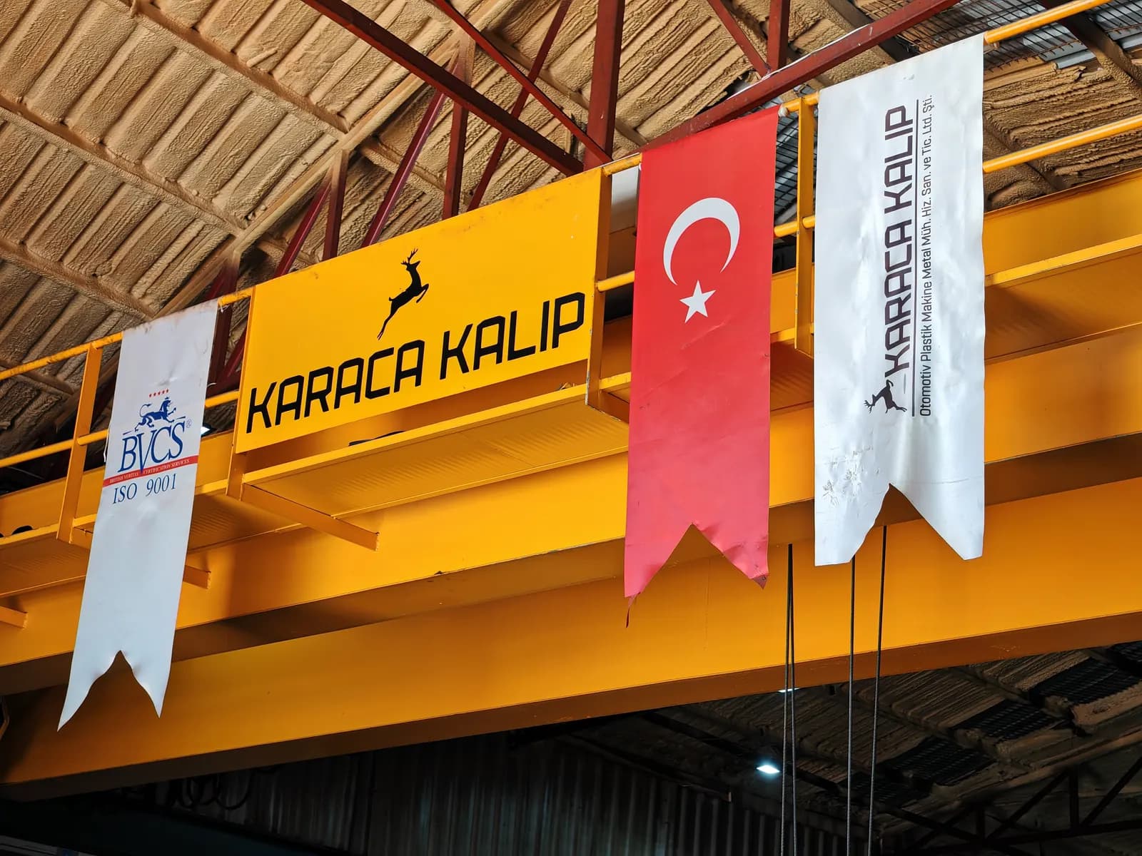 Buvisan Gezer Köprülü Çift Tavan Vinci